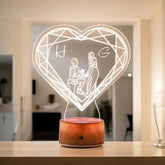 Light of Love Personalized LED Lamp